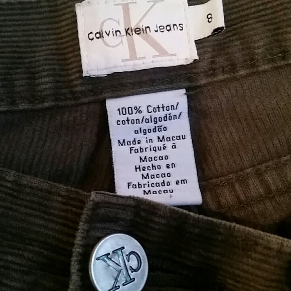 Calvin Klein jeans women's corduroys with studs - Picture 8 of 8